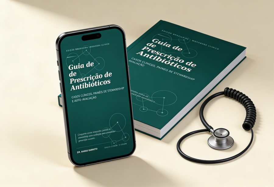 Capa do Guia de Prescrição de Antibióticos