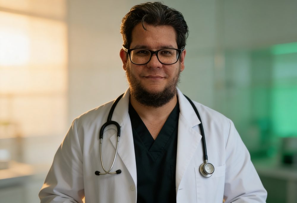 Dr. Aarão Barreto, intensivista e coordenador de emergência e UTI